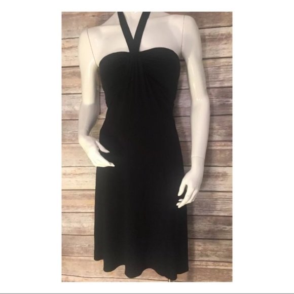 Laundry By Shelli Segal Dresses & Skirts - Laundry by Shelli Segal Black Halter Dress Sz XS